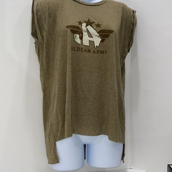 Jason Aldean Aldean Army Bundle Hip Flask Cooler Bag Womens Shirt Polymailer - Picture 12 of 13